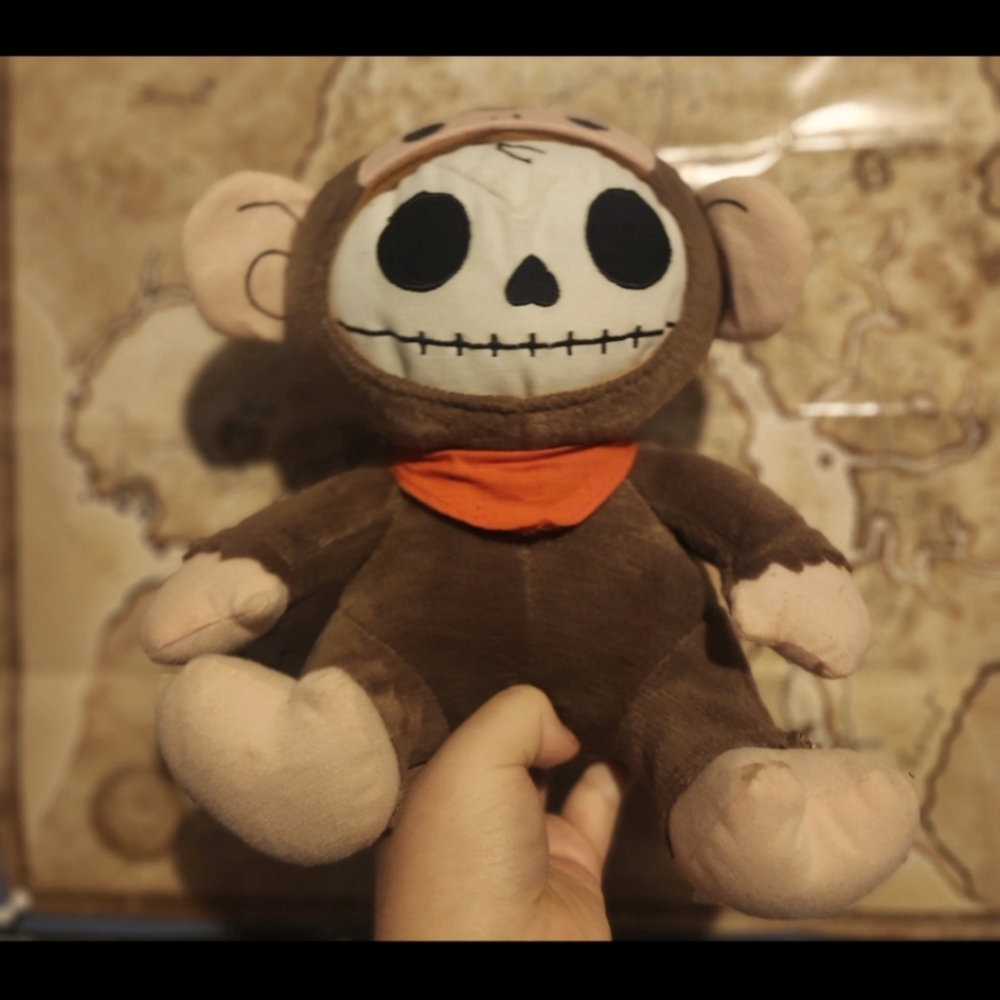 FurryBones 8 inch Monkey Plush